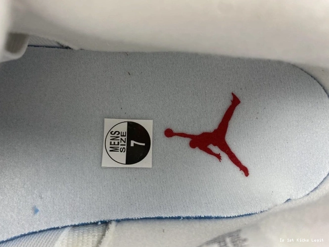 (W) Blank Jordan 4 Retro DQ4909-100 Canvas 0715
